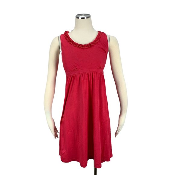 Ann Taylor LOFT Small Dress Pink Sleeveless Sun Casual Weekend - Picture 1 of 6